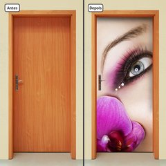 Adesivo Decorativo de Porta - Salão de Beleza - 1081cnpt - comprar online