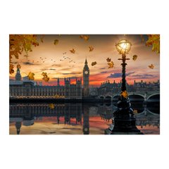 Painel Adesivo de Parede - Big Ben - Londres - 1086pn - comprar online