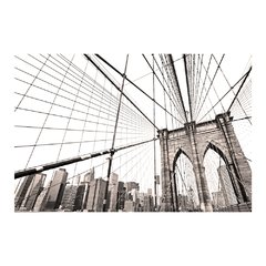 Painel Adesivo de Parede - Ponte do Brooklyn - 1089pn - comprar online