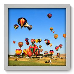 Quadro Decorativo com Moldura - Balonismo - 108qnp - comprar online