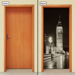 Adesivo Decorativo de Porta - Big Ben - Londres - 109cnpt - comprar online