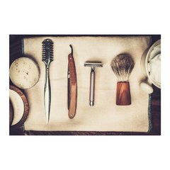 Painel Adesivo de Parede - Barbearia - Barber Shop - 1109pn - comprar online