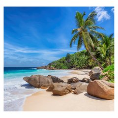 Papel de Parede Praia Paisagem Mar Natureza Sala Painel Adesivo - 110pc - comprar online