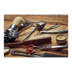 Painel Adesivo de Parede - Barbearia - Barber Shop - 1110pn - comprar online