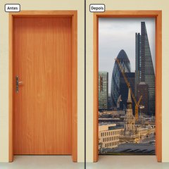 Adesivo Decorativo de Porta - Londres - 1114cnpt - comprar online