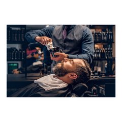 Painel Adesivo de Parede - Barbearia - Barber Shop - 1118pn - comprar online
