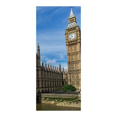 Adesivo Decorativo de Porta - Big Ben - Londres - 1127cnpt na internet