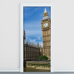 Adesivo Decorativo de Porta - Big Ben - Londres - 1127cnpt