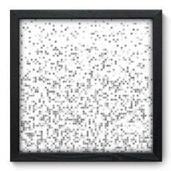 Quadro Decorativo com Moldura - Pixels - 112qna