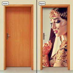 Adesivo Decorativo de Porta - Salão de Beleza - 1134cnpt - comprar online