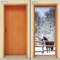 Adesivo Decorativo de Porta - Cavalo - 1139cnpt - comprar online