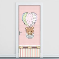 Adesivo Decorativo de Porta - Urso - Infantil - 114cnpt