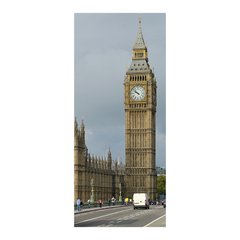 Adesivo Decorativo de Porta - Big Ben - Londres - 1150cnpt na internet
