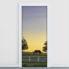 Adesivo Decorativo de Porta - Cavalo - 1151cnpt na internet