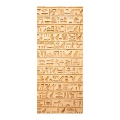 Adesivo Decorativo de Porta - Hieróglifo - 1156cnpt na internet