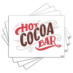 Jogo Americano - Hot Cocoa com 4 peças - 1158Jo
