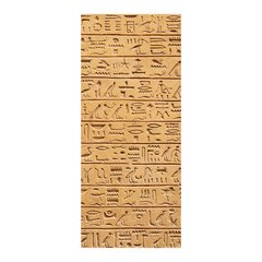 Adesivo Decorativo de Porta - Hieróglifo - 1158cnpt na internet