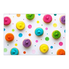Painel Adesivo de Parede - Cupcakes - Confeitaria - 1162pn - comprar online