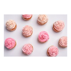 Painel Adesivo de Parede - Cupcakes - Confeitaria - 1165pn - comprar online