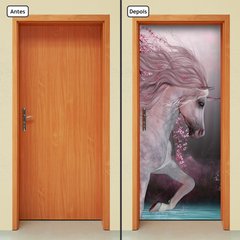 Adesivo Decorativo de Porta - Cavalo - 1181cnpt - comprar online