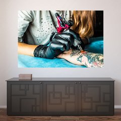 Painel Adesivo de Parede - Tatuagem - 1190pn