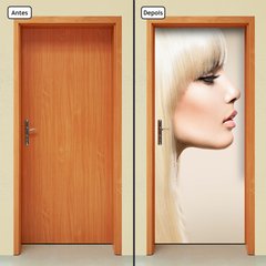 Adesivo Decorativo de Porta - Salão de Beleza - 1203cnpt - comprar online