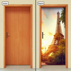 Adesivo Decorativo de Porta - Torre Eiffel - Paris - 1206cnpt - comprar online