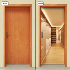 Adesivo Decorativo de Porta - Closet - Armário - 120cnpt - comprar online