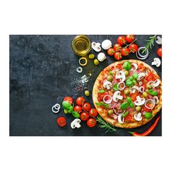 Painel Adesivo de Parede - Pizza - Pizzaria - 1221pn - comprar online