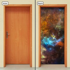 Adesivo Decorativo de Porta - Universo - 1227cnpt - comprar online