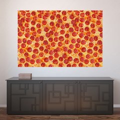 Painel Adesivo de Parede - Pizza - Pizzaria - 1229pn