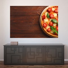 Painel Adesivo de Parede - Pizza - Pizzaria - 1232pn