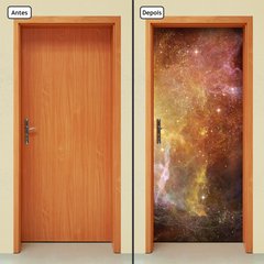 Adesivo Decorativo de Porta - Universo - 1243cnpt - comprar online