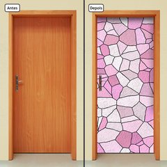 Adesivo Decorativo de Porta - Abstrato - 1244cnpt - comprar online