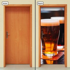 Adesivo Decorativo de Porta - Cerveja - 1258cnpt - comprar online