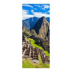 Adesivo Decorativo de Porta - Machu Picchu - 1261cnpt na internet