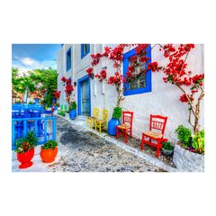 Painel Adesivo de Parede - Grécia - Mykonos - Mundo - 1266pn - comprar online