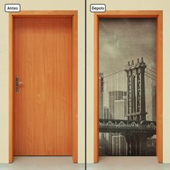 Adesivo Decorativo de Porta - Ponte Bridge - 1276cnpt - comprar online