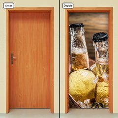 Adesivo Decorativo de Porta - Cerveja - 1284cnpt - comprar online