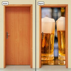 Adesivo Decorativo de Porta - Cerveja - 1285cnpt - comprar online
