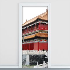 Adesivo Decorativo de Porta - China - 1291cnpt