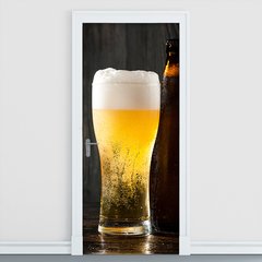 Adesivo Decorativo de Porta - Cerveja - 1294cnpt