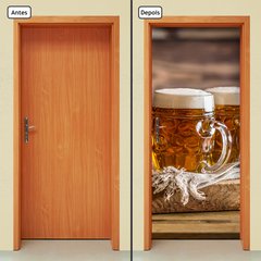 Adesivo Decorativo de Porta - Cerveja - 1298cnpt - comprar online