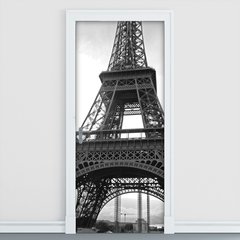 Adesivo Decorativo de Porta - Torre Eiffel - Paris - 1303cnpt