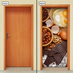 Adesivo Decorativo de Porta - Alimentação - 1326cnpt - comprar online