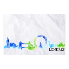 Painel Adesivo de Parede - Londres - 1328pn - comprar online