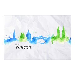 Painel Adesivo de Parede - Veneza - Itália - 1329pn - comprar online