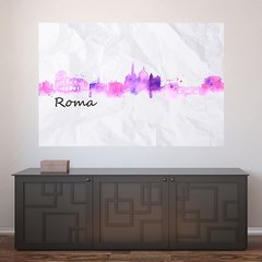 Painel Adesivo de Parede - Roma - Itália - 1330pn