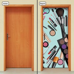 Adesivo Decorativo de Porta - Salão de Beleza - 1335cnpt - comprar online