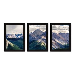 Kit Com 3 Quadros - Montanha Paisagem - 134kq02p - comprar online